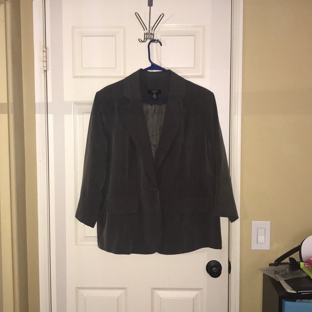 Verve 20W blazer, gray